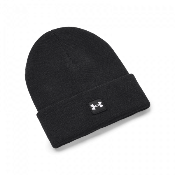 UNDER ARMOUR M Halftime Cuff Beanie Ανδρικός Σκούφος  - ΜΑΥΡΟ