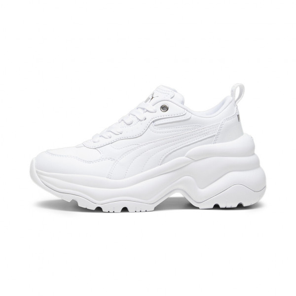 PUMA Cilia Wedge Γυναικεία Chunky Sneakers - ΛΕΥΚΟ