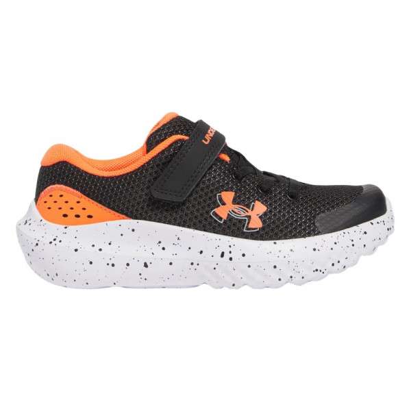 UNDER ARMOUR BPS Surge 4 AC Παιδικά Παπούτσια Running - ΜΑΥΡΟ