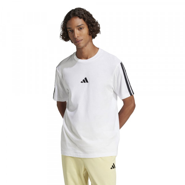 ADIDAS M 3S SJ T B Ανδρική Κοντομάνικη Μπλούζα - ΛΕΥΚΟ