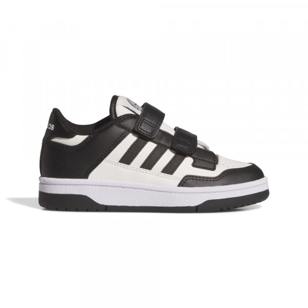 ADIDAS Rapid Court CF C Παιδικά Παπούτσια - ΑΣΠΡΟΜΑΥΡΟ