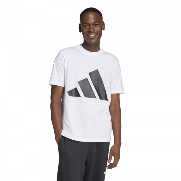 ADIDAS ESS B L T Ανδρική Κοντομάνικη Μπλούζα - ΛΕΥΚΟ