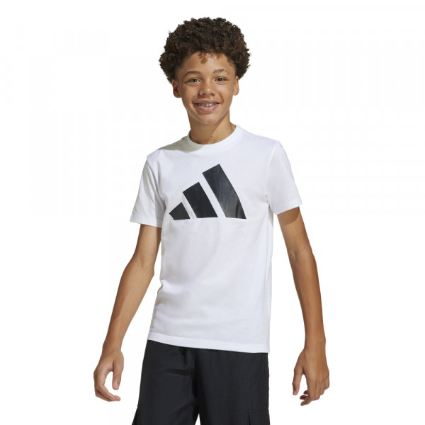 ADIDAS ESS T Παιδική Κοντομάνικη Μπλούζα - ΛΕΥΚΟ