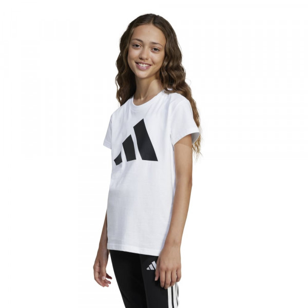 ADIDAS ESS T Παιδική Κοντομάνικη Μπλούζα - ΛΕΥΚΟ