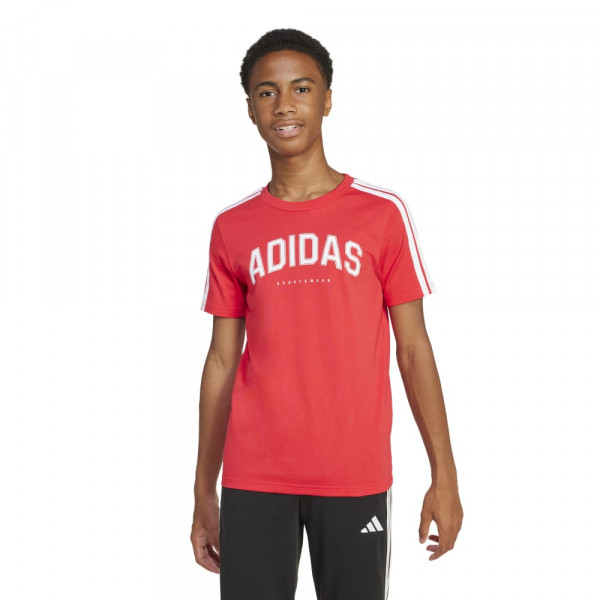 ADIDAS Code Collegiate G T Παιδική Κοντομάνικη Μπλούζα - ΚΟΚΚΙΝΟ
