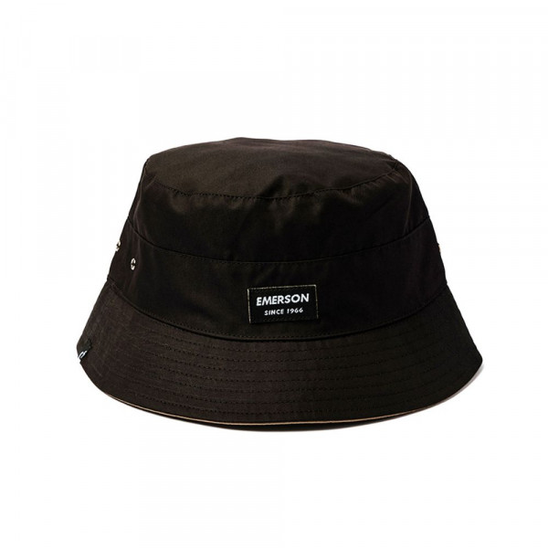 EMERSON Καπέλο Bucket - BLACK/BEIGE