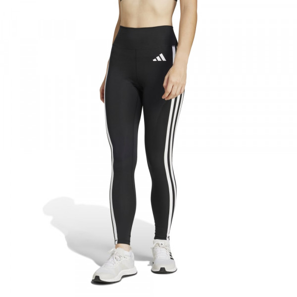 ADIDAS Optime ESS 3-S 7/8 Leggings Γυναικείο Κολάν - ΜΑΥΡΟ