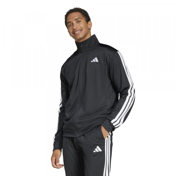 ADIDAS 3-S T R Ανδρική Ζακέτα - ΜΑΥΡΟ