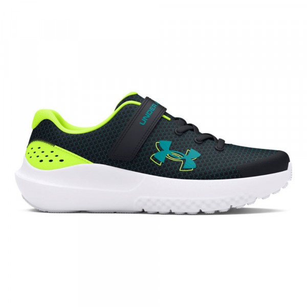 UNDER ARMOUR BPS Surge 4 AC Παιδικά Παπούτσια Running - ΜΑΥΡΟ