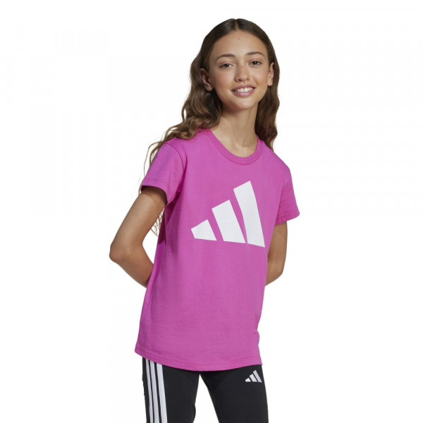 ADIDAS JG BL TEE 160 Παιδική Κοντομάνικη Μπλούζα - ΦΟΥΞΙΑ