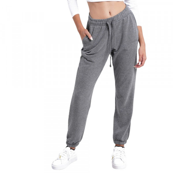 EMERSON Γυναικείο Παντελόνι Φόρμα French Terry - DARK GREY