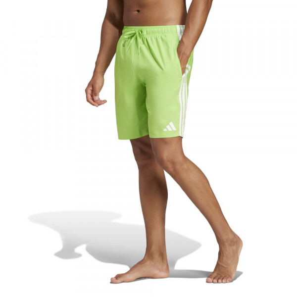 ADIDAS 3-S Swim Shorts Ανδρικό Μαγιό Σορτς - LIME