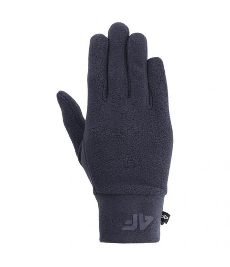 4F Junior's Gloves Navy Blue HJZ21-JREU001