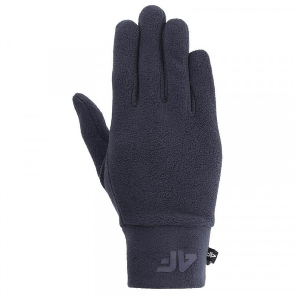 4F Junior's Gloves Navy Blue HJZ21-JREU001