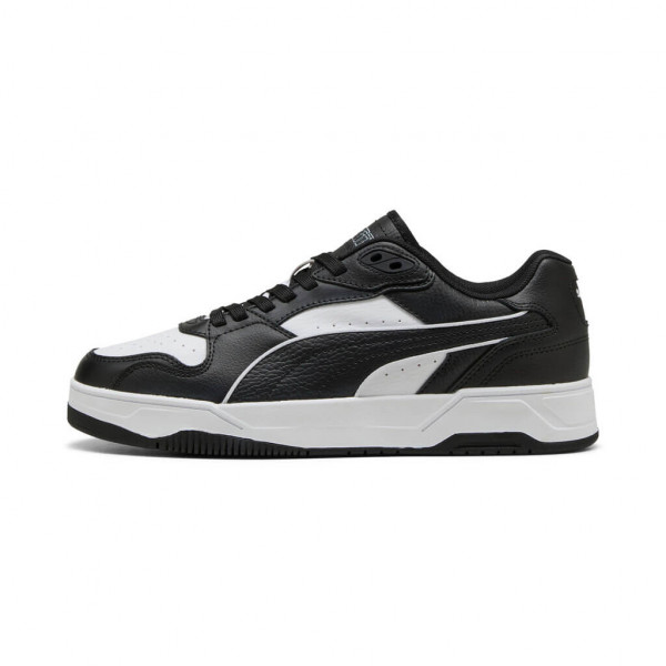 PUMA RBD Break Low Ανδρικά Sneakers - ΑΣΠΡΟΜΑΥΡΟ