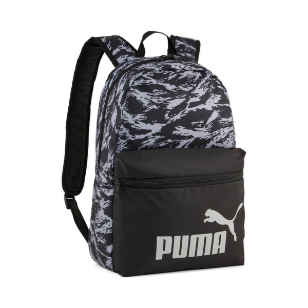 PUMA Phase All-Over Print 22L Τσάντα Πλάτης - ΜΑΥΡΟ