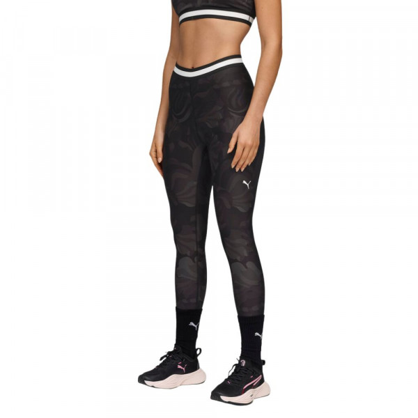 PUMA STRONG High-Waist Tights Γυναικείο Κολάν 7/8 - ΜΑΥΡΟ