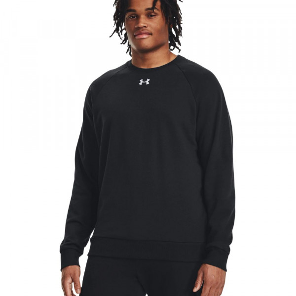 UNDER ARMOUR Rival Fleece Ανδρική Φούτερ - ΜΑΥΡΟ