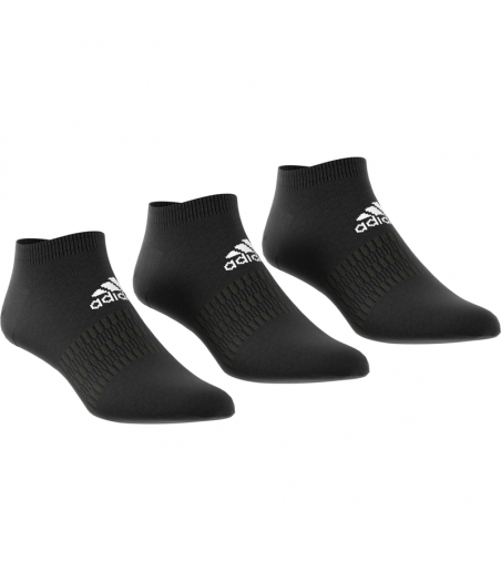 ADIDAS Low-Cut Socks (3 Ζευγάρια) - ΜΑΥΡΟ