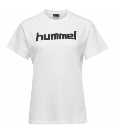 HUMMEL Stylish Fitted Tee With A Printed Front Logo 203518-9001