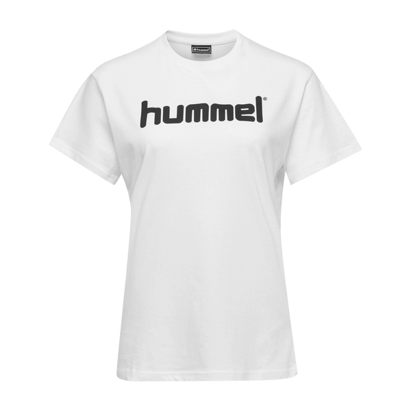 HUMMEL Stylish Fitted Tee With A Printed Front Logo 203518-9001