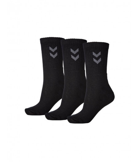 HUMMEL Basic Socks Black 3 ζευγάρια 22030-2001