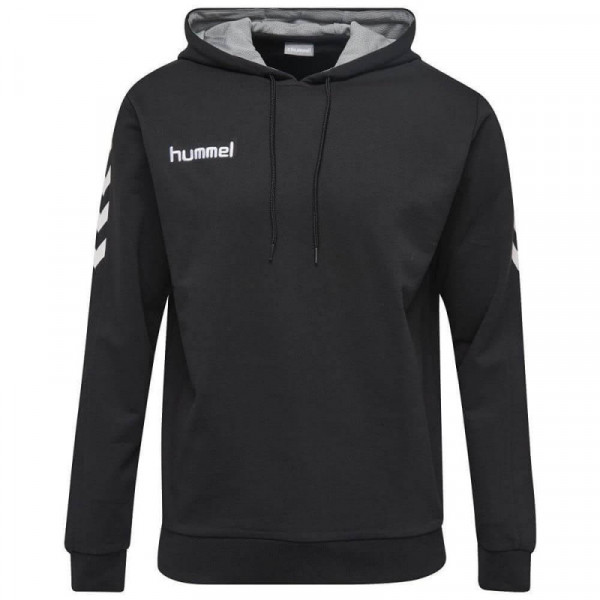 HUMMEL Core Cotton Hoodie Black 33451-2001 ΜΑΥΡΟ