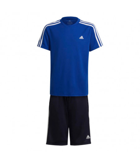 ADIDAS Designed 2 Move Tee and Shorts Set HE9343 ΜΠΛΕ