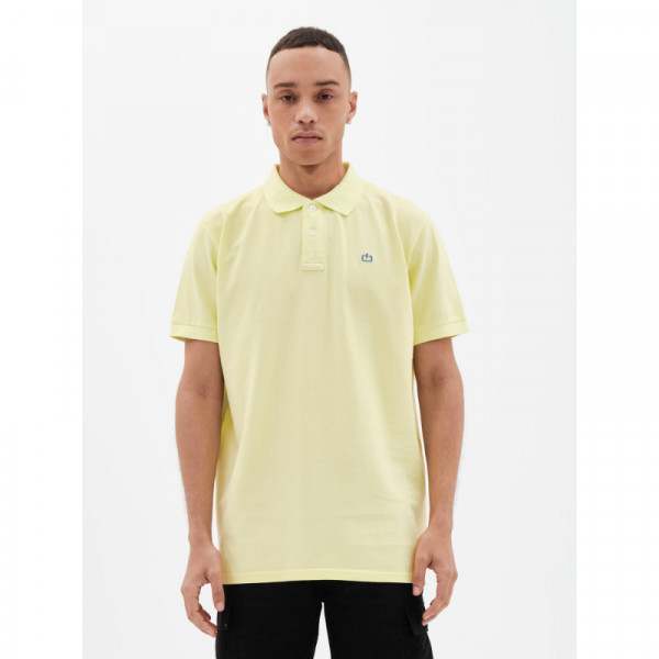 EMERSON Men's Garment Dyed Polo 221.EM35.69GD LIME YELLOW