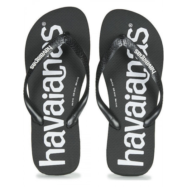 HAVAIANAS Top Logomania FC- ΜΑΥΡΟ