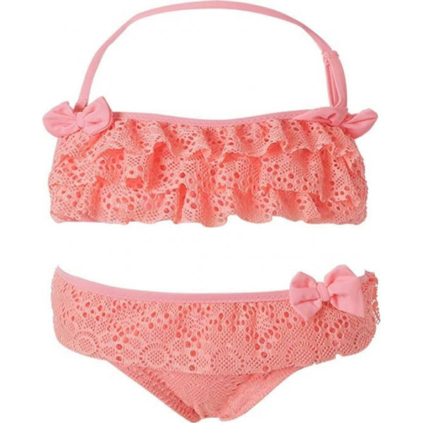 ENERGIERS Παιδικό Μαγιό Bikini Κορίτσι Bebe 35-218308-8 CORAL