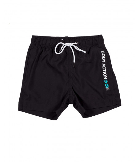 BODY ACTION Swim Shorts 034003-02 ΜΑΥΡΟ