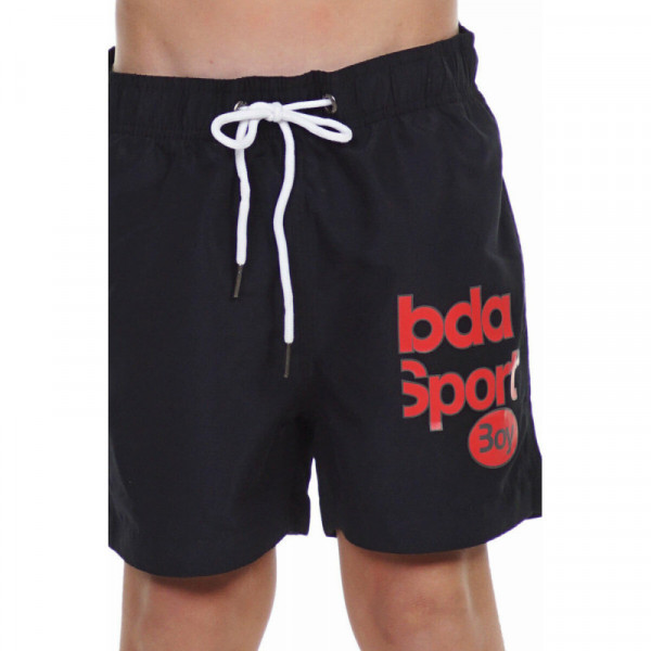 BODY ACTION Swim Shorts 034103-001 ΜΑΥΡΟ