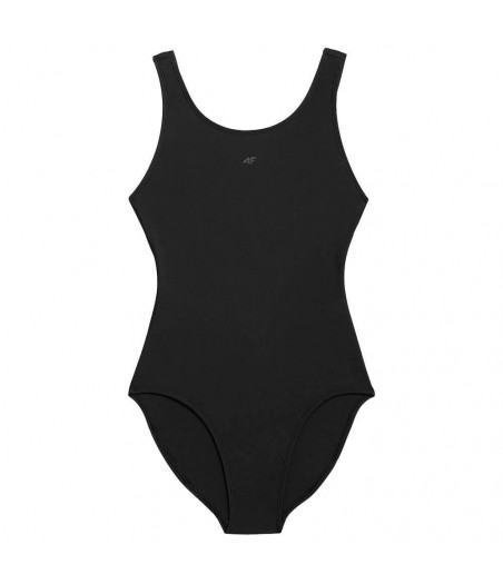 4F Women's One-Piece Swimsuit H4L22-KOSP001-20S ΜΑΥΡΟ